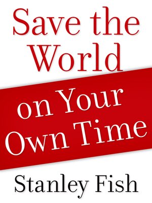 cover image of Save the World on Your Own Time